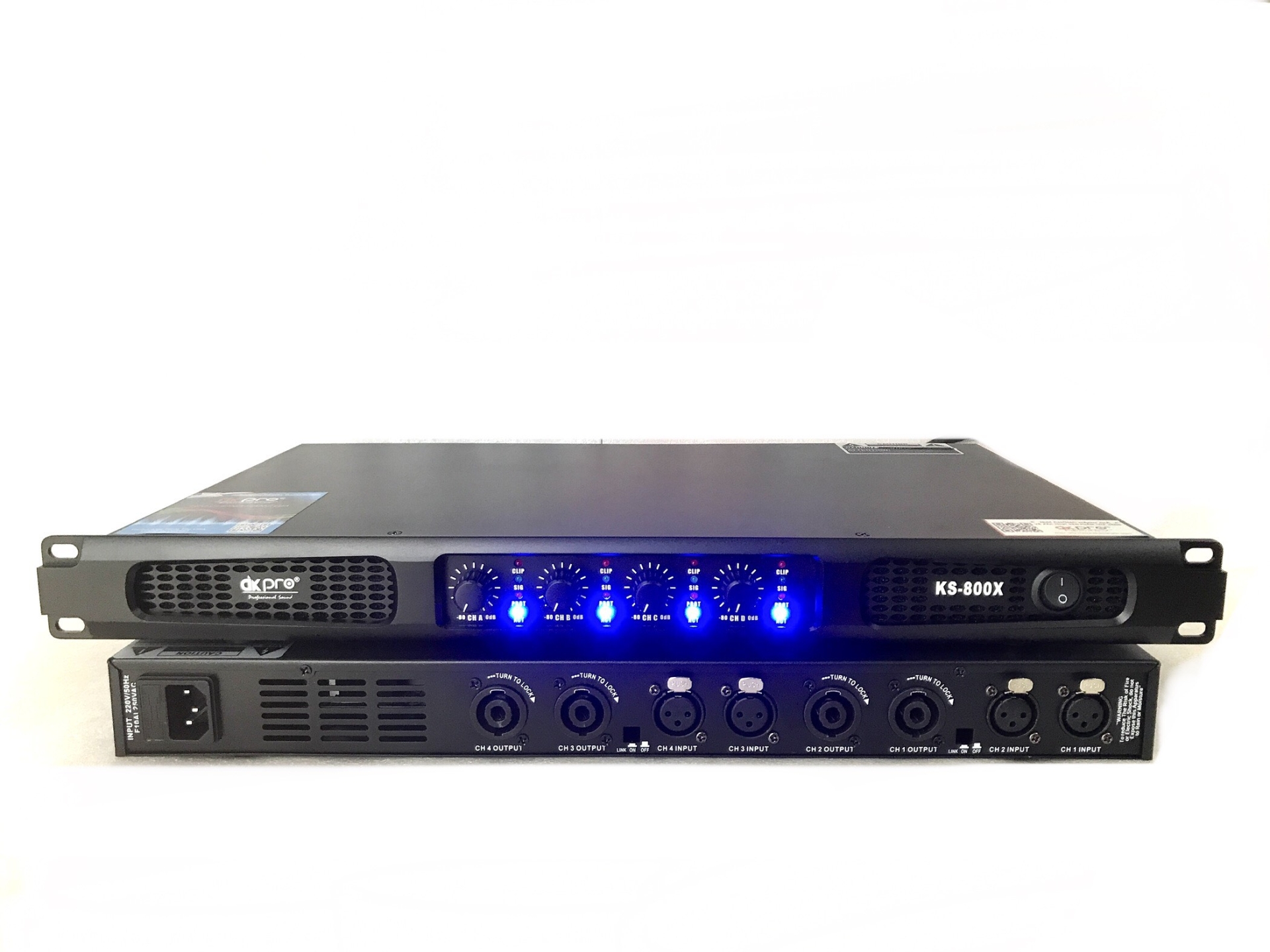CỤC ĐẨY 4 KÊNH DKPRO KX-800X CHÍNH HÃNG