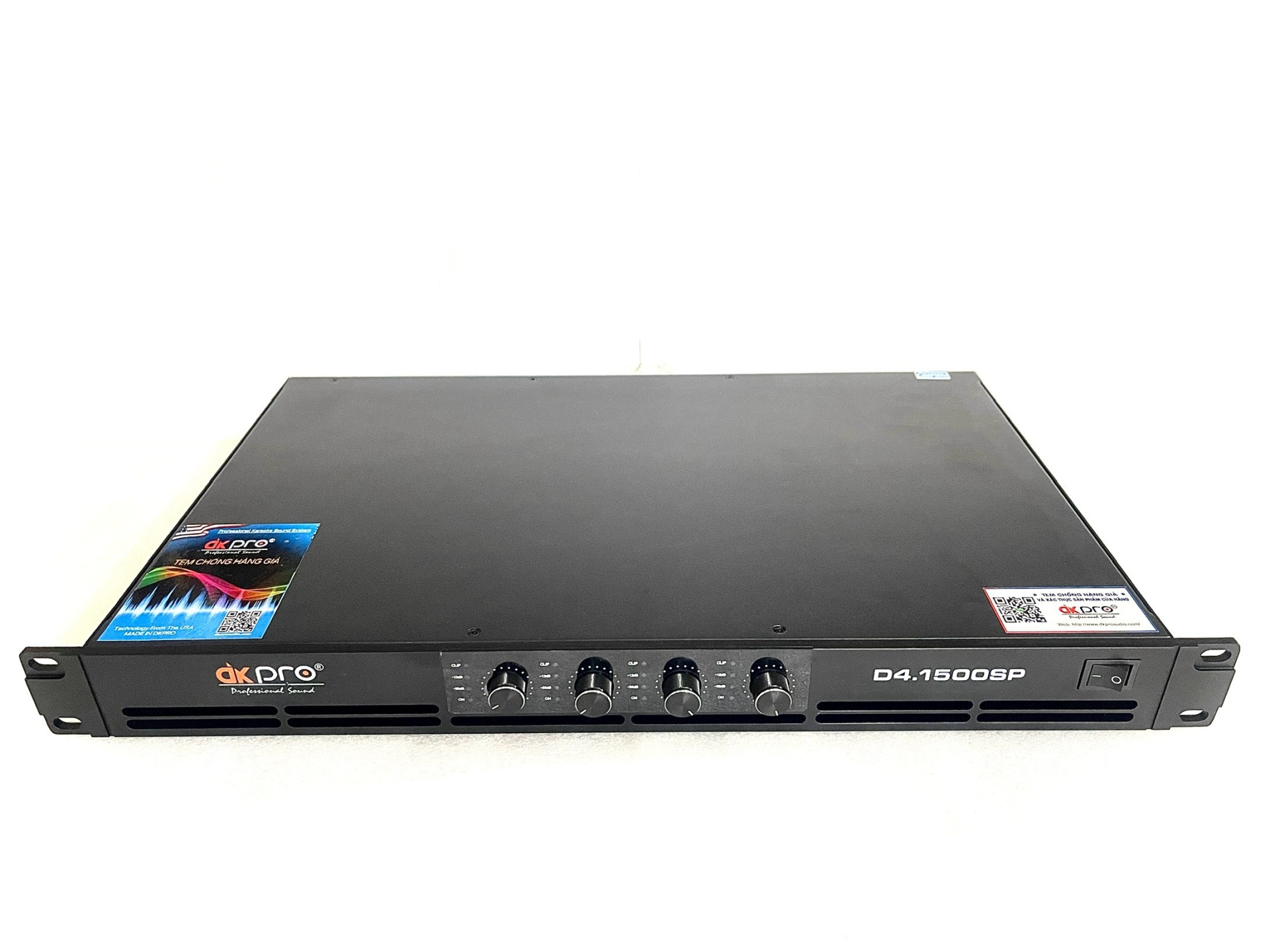 CỤC ĐẨY 4 KÊNH DKPRO D4.1500SP CHÍNH HÃNG
