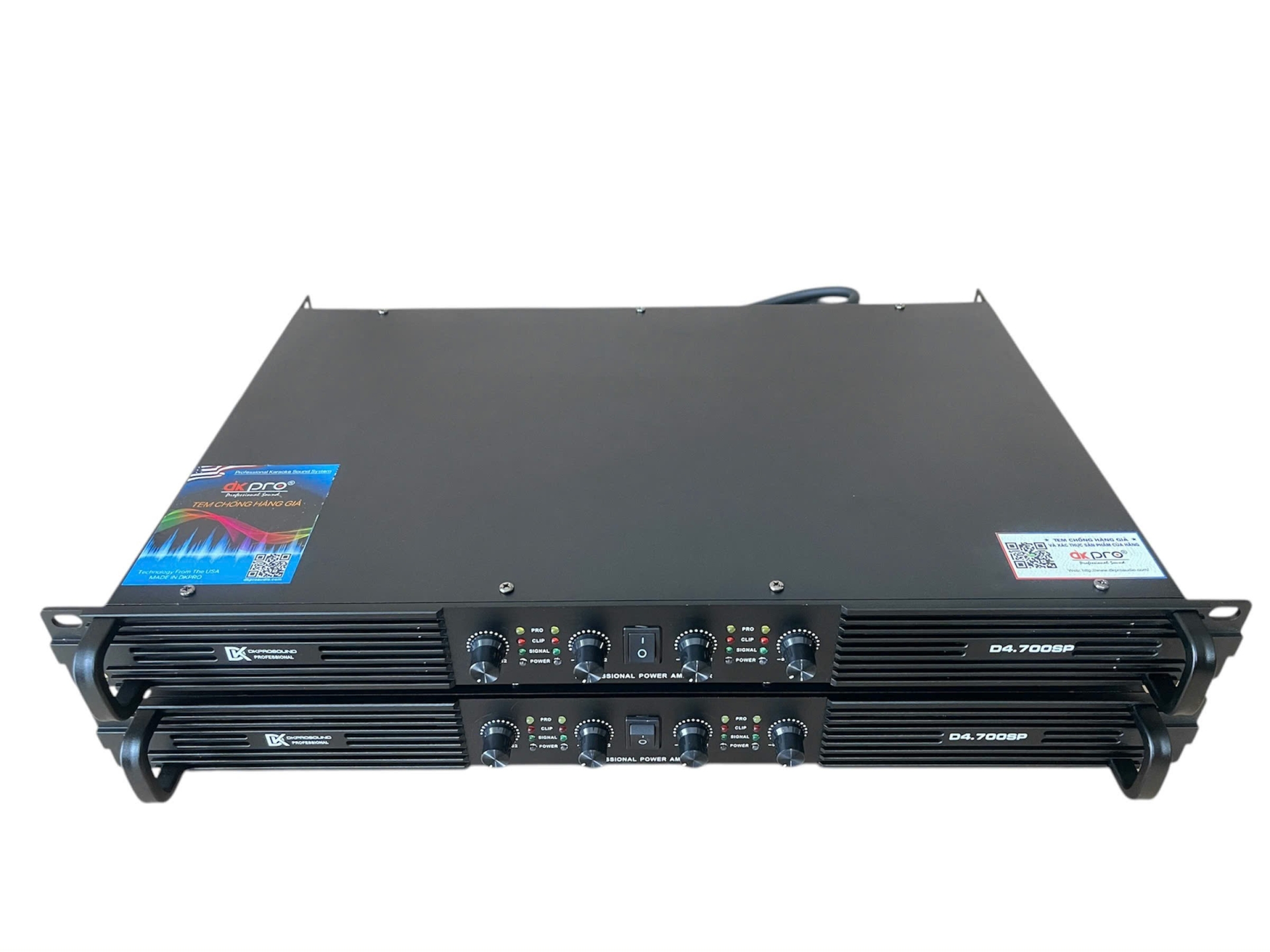 CỤC ĐẨY 4 KÊNH CHÍNH HÃNG DKPRO D4.700SP
