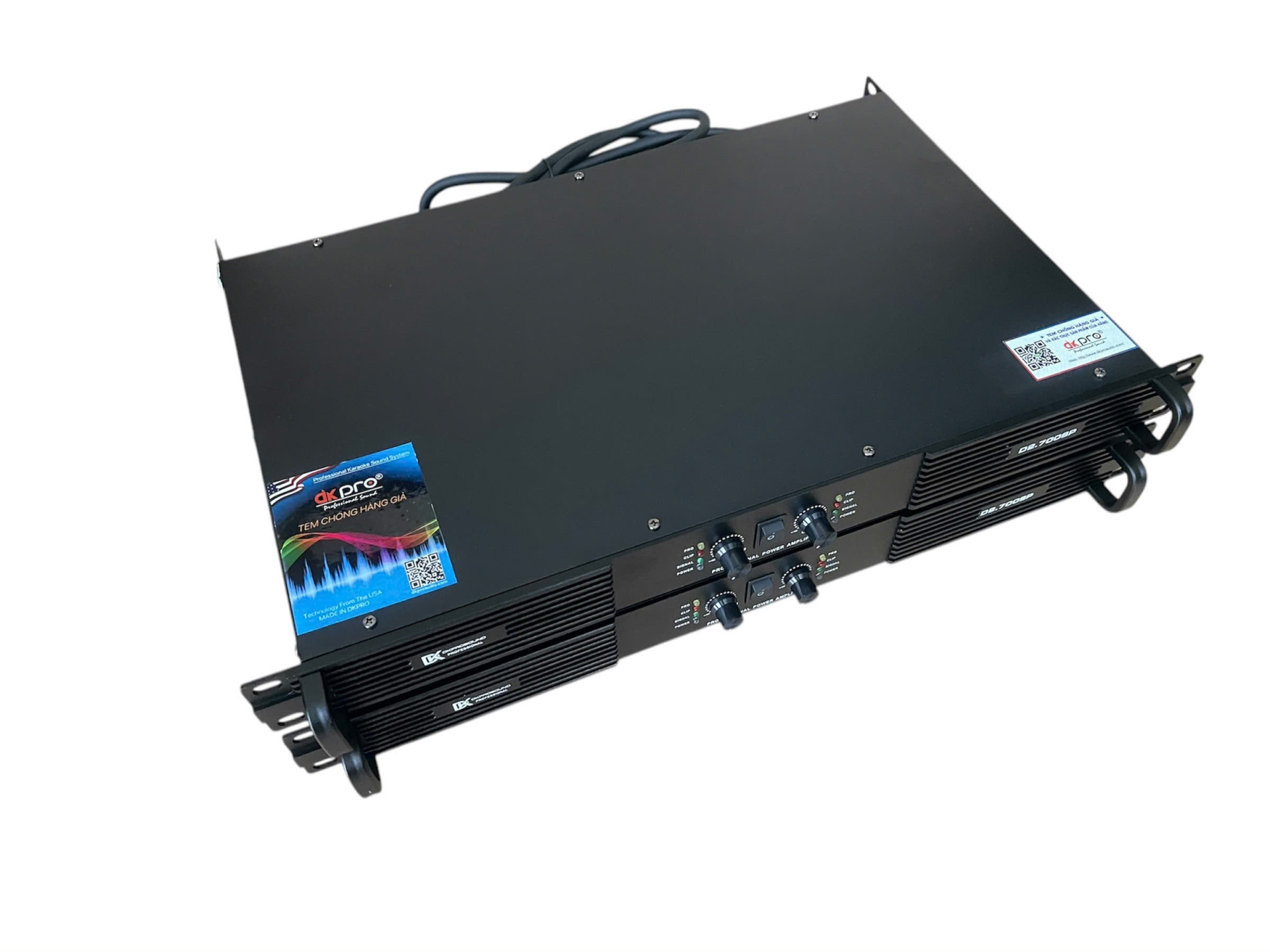 CỤC ĐẨY 2 KÊNH CHÍNH HÃNG DKPRO DK-1200SP