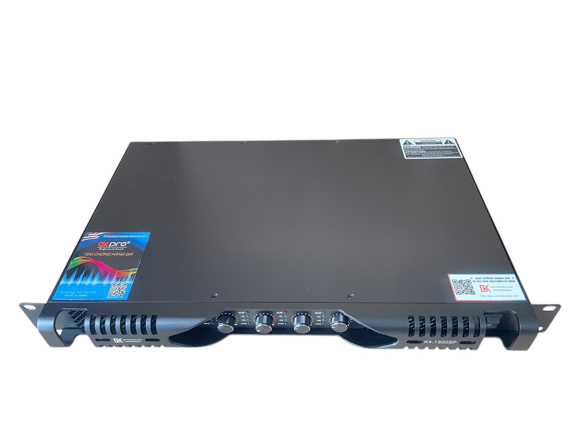 CỤC ĐẨY 4 KÊNH DKPRO D4.1500SP CHÍNH HÃNG
